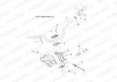 STEERING | STEERING, HANDLEBAR and CONTROLS - A08CL50AA (49ATVHANDLEBAR086X6)