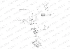 STEERING | STEERING, HANDLEBAR and CONTROLS - A08TN50AT/AX/AZ (49ATVHANDLEBAR08EFI)