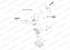 STEERING | STEERING, HANDLEBAR and CONTROLS - A09TN76AL/AX/AZ (49ATVHANDLEBAR09SPX2800)