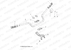 STEERING | STEERING, HANDLEBAR and CONTROLS - A10TN55AL/AX (49ATVHANDLEBAR09SPEPS550)