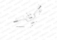 STEERING | STEERING, HANDLEBAR and CONTROLS - A13GH8EFK (49ATVHANDLEBAR13850SCRAMI)
