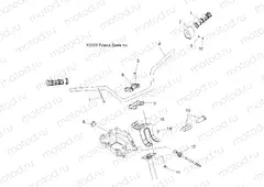 STEERING | STEERING, HANDLEBAR and CONTROLS - A13MB46TH (49ATVHANDLEBAR09SP500)