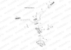 STEERING | STEERING, HANDLEBAR and CONTROLS - A13MN50ET/EX (49ATVHANDLEBAR09SP500TR)