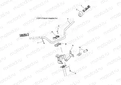 STEERING | STEERING, HANDLEBAR and CONTROLS - A15SHC57CS (49ATVHANDLEBAR15570SPQ)