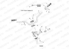 STEERING | STEERING, HANDLEBAR and CONTROLS - A15SHD57AC/E57AS/AM/L57AK (100026)
