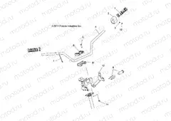 STEERING | STEERING, HANDLEBAR and CONTROLS - A15SHE57HS (49ATVHANDLEBAR15SPMD)