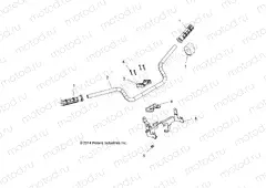 STEERING | STEERING, HANDLEBAR and CONTROLS - A15SXE95FK (49ATVHANDLEBAR15F1EU)