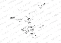 STEERING | STEERING, HANDLEBAR and CONTROLS - A17SES57C1/C2/C7/CL/E1/E2/E7/EL/SET57C1/C2/E1/E2