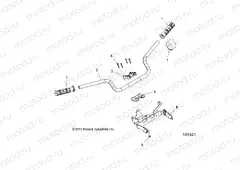 STEERING | STEERING, HANDLEBAR and CONTROLS - A19SXE95FR (101421)