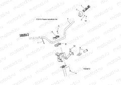 STEERING | STEERING, HANDLEBAR and CONTROLS - A20SEE57A1/A4/A7/A9/B1/B4/B7/B9 (100472)
