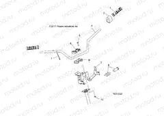 STEERING | STEERING, HANDLEBAR and CONTROLS - A20SUE57D5 (101332)