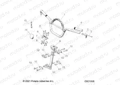 STEERING | STEERING, HANDLEBAR MOUNTING - S23TFK8RS (C601223)