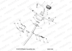 STEERING | STEERING, HANDLEBAR, STEERING POST - S20CFE5BSL (C601193)