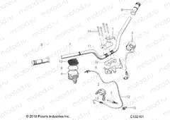 STEERING | STEERING, HANDLEBARS - A23HBE07N2 (C102101)