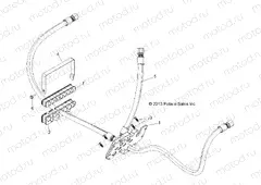 STEERING | STEERING, HYDRAULICS - R151DPD1AA/2D (49BRUTUSSTEERHYD13)