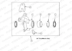 STEERING | STEERING, KNUCKLE, LEFT, 7.56 DISC - e2/eS (49GEMSTEER11KNUCKLELT)