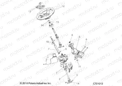 STEERING | STEERING, MANUAL ASM. - Z20ASA87B2 (C701013)