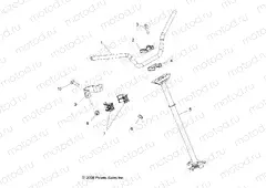 STEERING | STEERING, POST and HANDLEBAR - A10GJ45AA (49ATVHANDLEBAR09OUT450)
