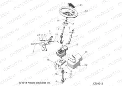 STEERING | STEERING, POWER STEERING ASM. - Z20A5E87BP/BK/BX (C701012)
