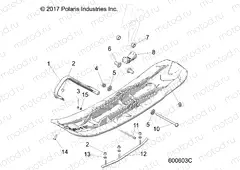 STEERING | STEERING, SKI ASM.,PRO-FLOAT, SP - S20FJB8 (600603C)