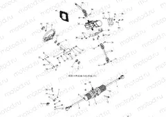 STEERING | STEERING, STEERING ASM. - A15DAH57EJ (49ATVSTEERING15ACE570)