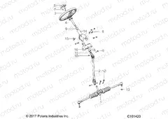 STEERING | STEERING, STEERING ASM. - A23HZB15A1/A4/B1/B4 (C101420)