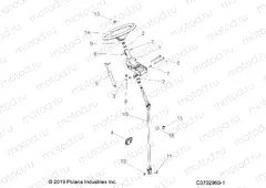 STEERING | STEERING, STEERING ASM. - D20BBP99A4/B4/FP99A4 (C0702960-1)
