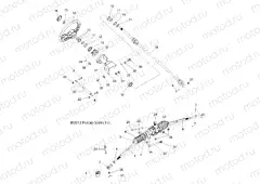STEERING | STEERING, STEERING ASM. - R13VH57FX (49RGRSTEERING12RZR570I)