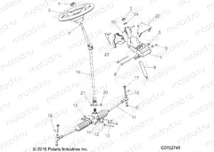 STEERING | STEERING, STEERING ASM. - R20MAA57K1 (C0702745)