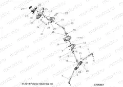 STEERING | STEERING, STEERING ASM. - R20RRE99F1/F9/FK/S99C1/C9/CK/S99F1/F9/FK/P99CF/FF (C700887)