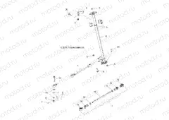 STEERING | STEERING, STEERING POST - A10DH50AX/AZ (49ATVSTEERING08SPX25)