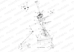 STEERING | STEERING, STEERING POST ASM. - A13DN5EFL (49ATVSTEERING11SPTRGEPS850I)