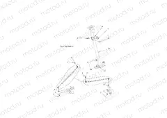 STEERING | STEERING, STEERING POST ASM. - A15SVA85FD (49ATVSTEERING15SCRAM850)