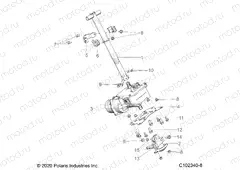 STEERING | STEERING, STEERING POST ASM. - A20SGE95AK (C102340-8)