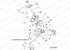 STEERING | STEERING, STEERING POST ASM. - A20SLZ95AE (C101745)