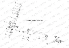 STEERING | STEERING, TIE RODS - R15YAV17AA/AF/BA/BF (49RGRTIEROD09RZR170)