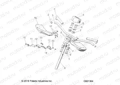 STEERING | STEERING, UPPER and HANDLEBAR ASM. - S21EDE8RS ALL OPTIONS (C601364)