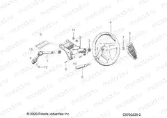 STEERING | STEERING, UPPER STEERING ASM. - G20G4E99NG (C0703229-2)