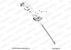 STEERING | STEERING, UPPER STEERING ASM. - T20AAPHD/RHB ALL OPTIONS (C0513625-2)