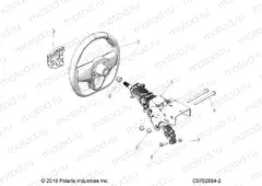 STEERING | STEERING, UPPER - Z20R4B92AC/BC/AR/BR/D92AC/BC/AR/BR (C0702884-2)