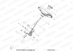 STEERING | STEERING, UPPER - Z22HCB18N2 (C0201100-1)