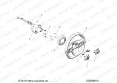 STEERING | STEERING, WHEEL, 2 BUTTON - Z20R4D92AC/BC/AR/BR (C0702884-3)