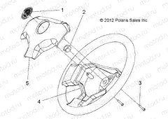 STEERING | STEERING, WHEEL - L15G2/4/6 ALL OPTIONS (49GEMSTEER11WHEELE2)