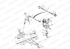 STEERING/A-ARM ASSEMBLY 2X4 300 W957530 (4930053005B007) | STEERING/A-ARM ASSEMBLY 2X4 300 W957530 (4930053005B007)