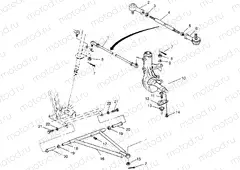 STEERING/A-ARM Trail Boss W968527 (4935883588B006) | STEERING/A-ARM Trail Boss W968527 (4935883588B006)
