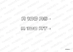 Sticker r100rs/RT