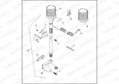 STROBE LAMPS - REAR