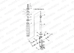 STRUT - A05CA32AA/AB/AC/FA (4994839483A13) | STRUT - A05CA32AA/AB/AC/FA (4994839483A13)
