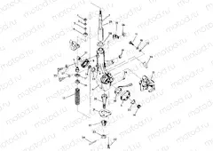 STRUT ASSEMBLY 250 4x4 / W928127 (4922872287B009) | STRUT ASSEMBLY 250 4x4 / W928127 (4922872287B009)