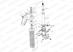 STRUT ASSEMBLY 2x4 400L W947540 (4926752675B001) | STRUT ASSEMBLY 2x4 400L W947540 (4926752675B001)